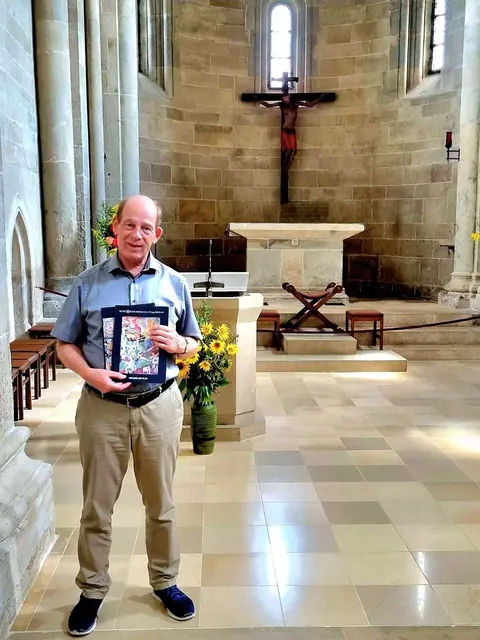 Sebastian Kreit beleuchtete in den Geraser Heften die Kirche in Schöngrabern. | Foto: Mandl