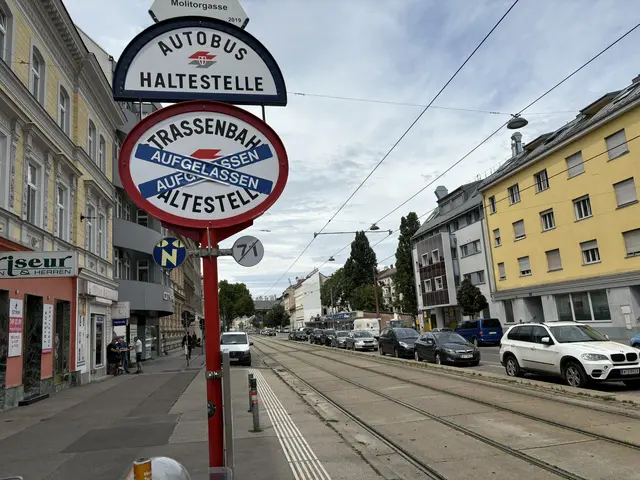 Seit über einem Monat herrscht auf den Gleisen der 71er-Bim Stillstand.  | Foto: Luca Arztmann/MeinBezirk