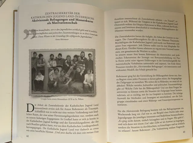 Nicht nur die Erinnerungen von Anton Rohrmoser, sondern auch historische Fotografien vermitteln ein Bild der Zeit. 