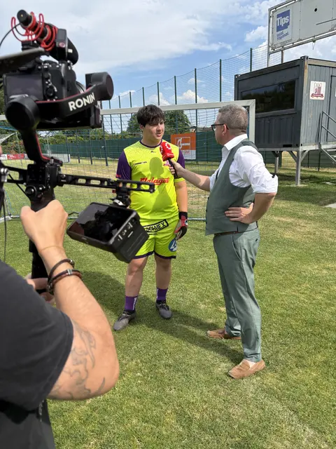 Die letzten Worte hat Mauterns U23-Tormann Luca Allgäuer. | Foto: Sandra Schütz