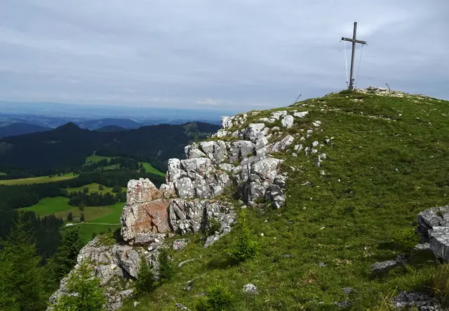 Der Hochstaff ist ziemlich alpin.