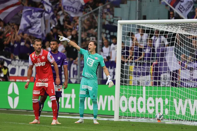Vom Nachwuchs in Gössendorf bis in die Bundesliga "ist natürlich eine sehr geile Geschichte", freut sich GAK-Goalie Jakob Meierhofer über seinen Werdegang. | Foto: GEPA