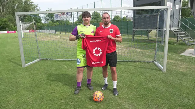 Leiberltausch: am Schluss doch mit Allgäuer statt Baumgartner. | Foto: Lukas Triebelnig