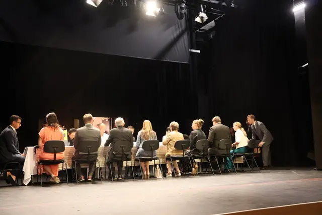 Die Vertreter aus der Stadt und China besprachen die Zusammenarbeit. | Foto: Kathrin Schauer