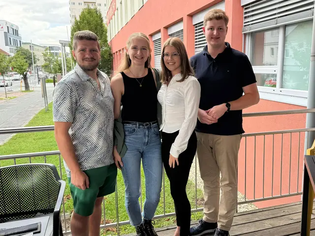 Neue Obfrau: Patrick Schieber, Julia Schieber, Lea Zlatarits und Daniel Heintz | Foto: ÖVP