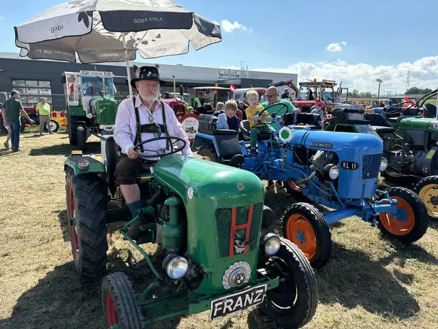 Das "I bin dabei" - Traktortreffen zieht Teilnehmer aus nah und fern an. | Foto: Gady