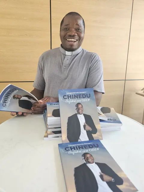 Leonard Chinedu Ozougwu, Pfarrer in Schwertberg, Windhaag/Perg und Rechberg. | Foto: Hannah Aspelmayr