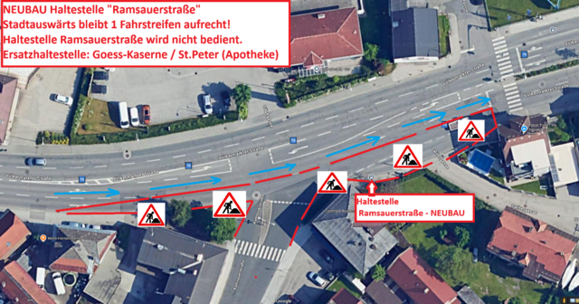Haltestelle Ramsauerstraße | Foto: STW