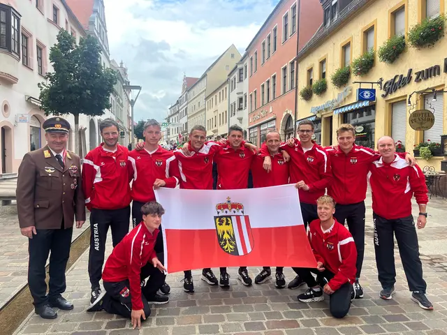 Frankenburg überzeugte bei der Meisterschaft in Torgau mit sportlicher Spitzenleistung. | Foto: Feuerwehrsportgruppe Frankenburg