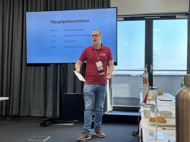 Robert Lautner - langsjähriges Mitglieder des BNI sprach in seiner Rolle als Trainer | Foto: Victoria Nagy