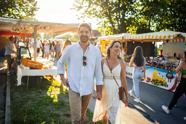 Diese Woche lohnt sich die Anreise zum Bauernmarkt in Faak am See mit den Öffis oder dem Fahrrad.  | Foto: Region Villach Tourismus GmbH/Michael Stabentheiner