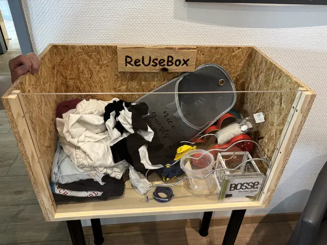 Alle im JBZ können sich aus der "ReUseBox" Sachen nehmen, die andere nicht mehr brauchen | Foto: Lauren Seywald / MeinBezirk