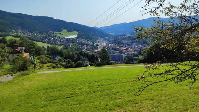 da unten sind wir gestartet... | Foto: I.Wozonig