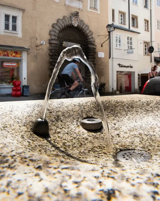 Von den 54 Brunnen in der Stadt sind 28 Trinkwasserbrunnen. | Foto: Archivbild: Stadt Salzburg