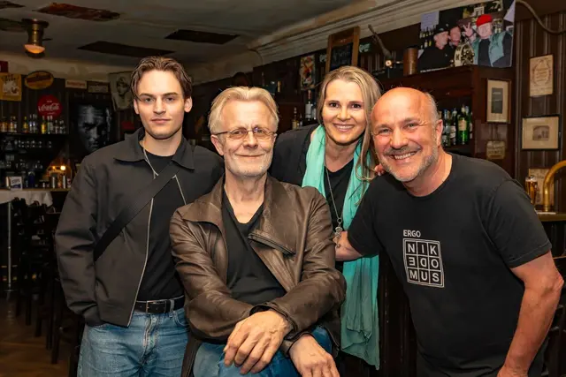 Moritz Mausser, Thomas Rabitsch, Niki und Brigitte Neunteufel. | Foto: Andreas Novotny