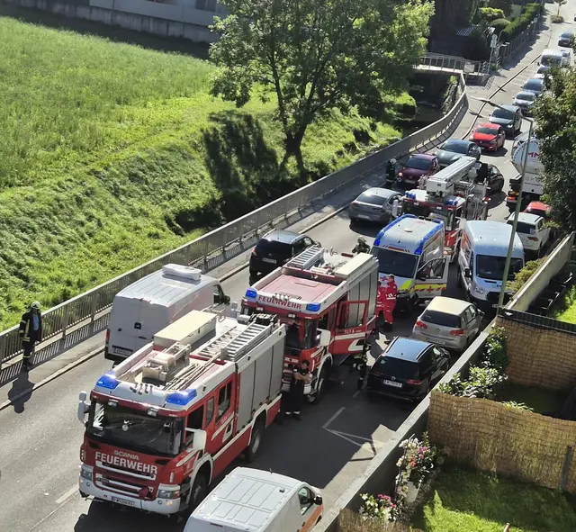 Drei Wehren waren kürzlich in Kierling im Einsatz | Foto: FF Klosterneuburg Kierling