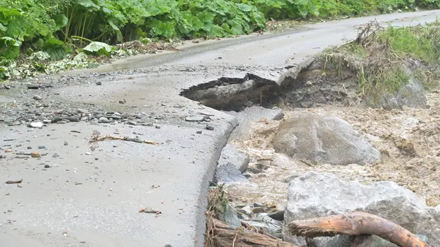 Auch in Wald am Schoberpaß wurden Straßen unterspült und zerstört. | Foto: Norbert Ortner