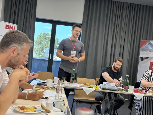 Thomas Kandelsdorfer als Schatzmeister richtete ebenfalls ein paar Worte an die anwesende Personen | Foto: Victoria Nagy