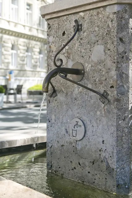 Geht es nach der Stadt, sollen weitere Trinkwasserbrunnen folgen - Bürgerinnen und Bürger können dazu Vorschläge machen.  | Foto: Archivbild: Stadt Salzburg
