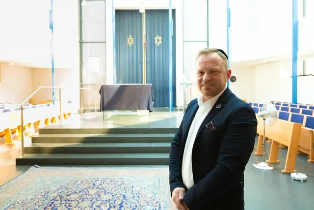 Elie Rosen, Präsident der Jüdischen Gemeinde Graz, kämpft seit fünf Jahren um das Projekt. | Foto: Jorj Konstantinov