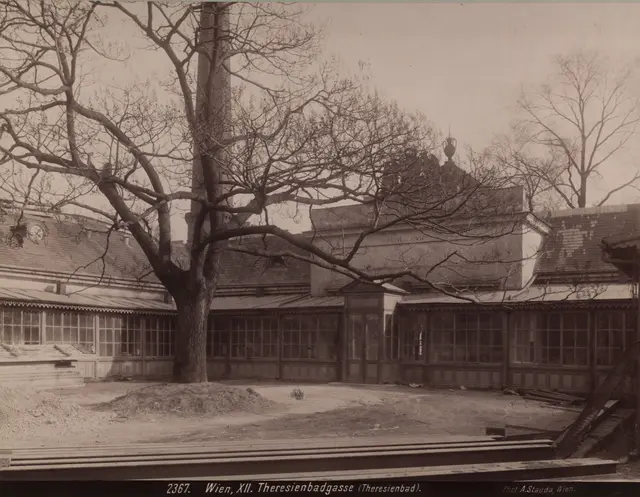 Das alte Theresienbad um 1903. | Foto: August Stauda (1861—1928)