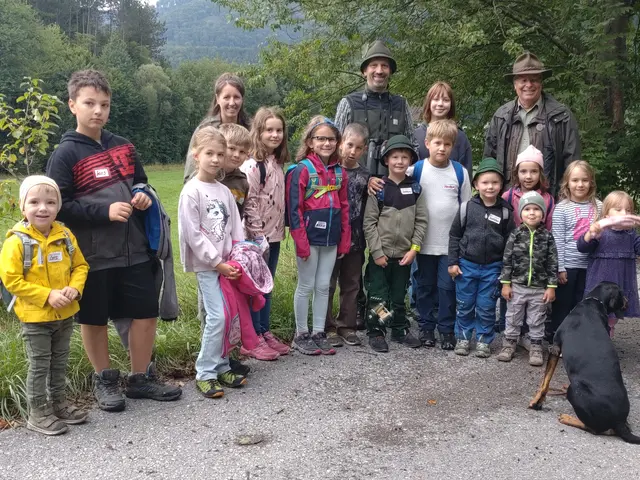 Ein gemeinsamer Ausflug in den Wald. | Foto: G.Steiner
