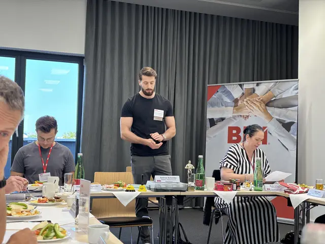 Andreas Schneider leitete das Frühstück als Chapterdircetor | Foto: Victoria Nagy