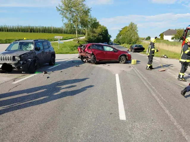 Der Unfall ereignete sich auf der B127. | Foto: FF Altenfelden