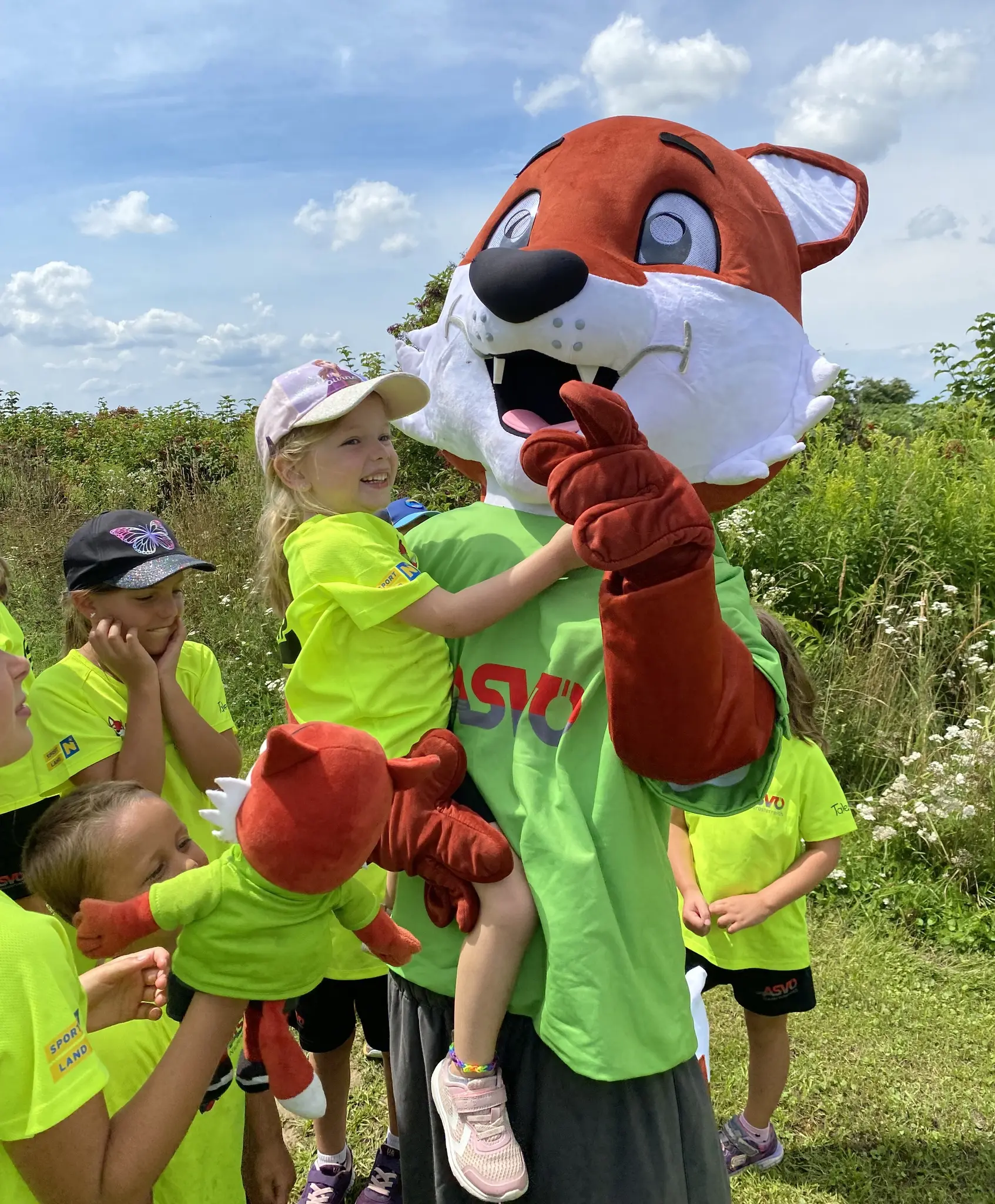 ASV-N-Maskottchen-begeisterten-beim-Sommercamp