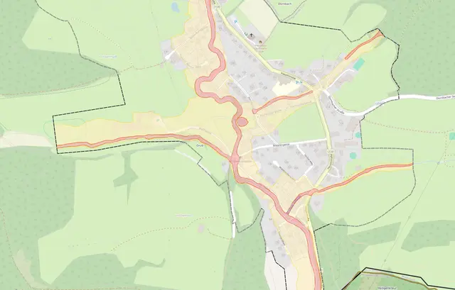 Ausschnitt aus dem Gefahrenzonenplan Wienerwald. | Foto: WLV