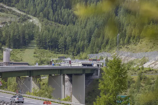Tunnelportal Tauerntunnel von Norden | Foto: Land Salzburg/Neumayr/Leopold