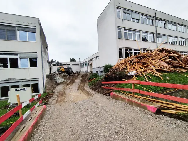 Das Pflichtschulzentrum wird umgebaut. | Foto: Gemeinde Kirchdorf