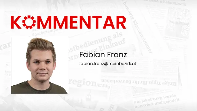 Unser Redakteur, Fabian Franz, und seine Meinung, warum die Notwendigkeit mancher Demos ein Armutszeugnis ist.  | Foto: Mach