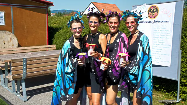 Rauschfliegerl: Julia, Lisa, Melli und Vivian