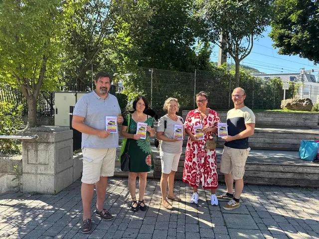 Stefan Steinbichler (SPÖ), Gina Wörgötter (Grüne Gablitz). Bina Aicher (Pro Purkersdorf), Ruth Rigoni (Liste Baum), Nikolaus Kaspirek (SPÖ). | Foto: Privat