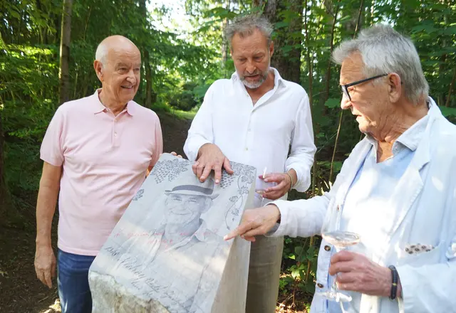 Hermann Döllerer, Alexander Steinwendtner, Heinz Marecek | Foto: Josef Wind