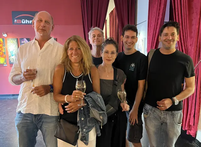 Ursula, Thimo und Michael Glaser, Miriam Klimt und Christian Klimt erwarten sich coole und trendige Musik | Foto: Franziska Führer