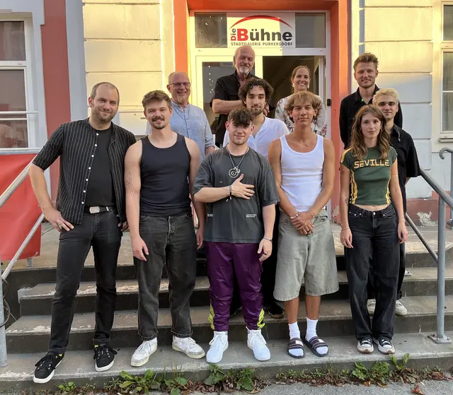 "3012 Company", "laela", Karl Takats, Werner Deimel, Kulturstadträtin Anja Rechberger | Foto: Franziska Führer