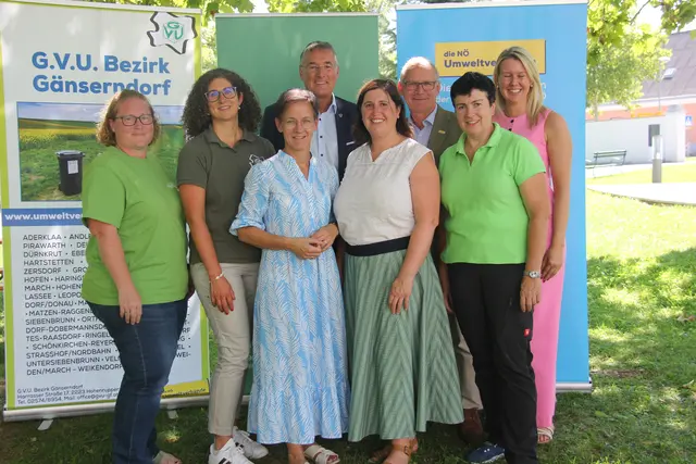 Die Organisatoren beim Aktionstag in Bad Pirawarth. | Foto: Raimund Mold