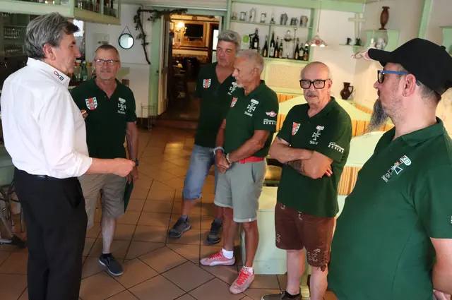 Ehrung als Anerkennung für erfreuliche Ergebnisse