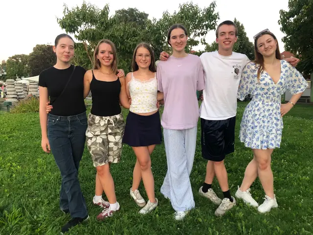 Saskia Reitgruber, Sophie Andel, Theresa Gschossmann, Pia Bauer, Felix Andel, Lea-Marlen Walter - von der Irish Dance Company Neuaigen. | Foto: Christina Altmutter