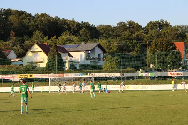 In der 76. Minute fiel das 2:0 für den SK Unterschützen. | Foto: Anika Paul