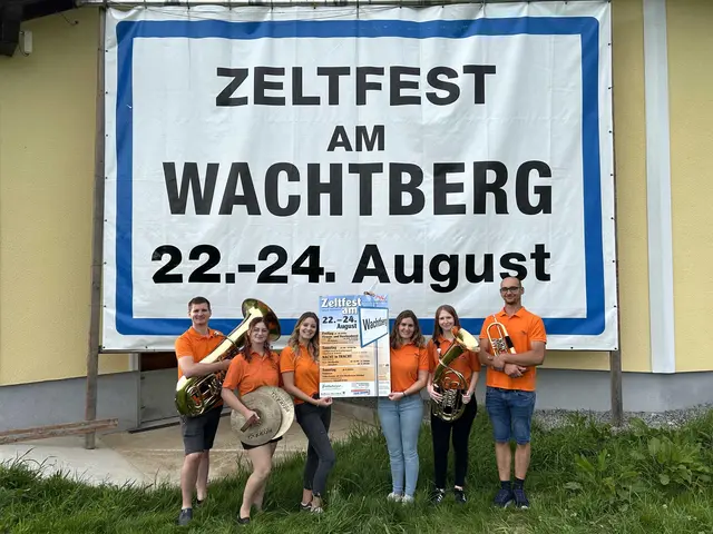 Foto: MV Wachtberg und Franz Putz