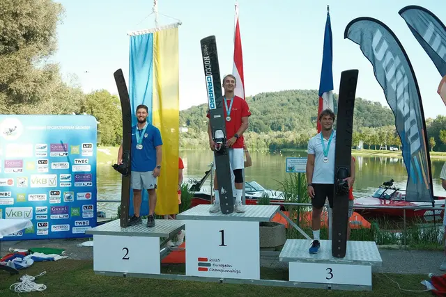 Luca Rauchenwald gewinnt Europmeisterschaft im Wasserski. | Foto: LPD Kärnten/privat 