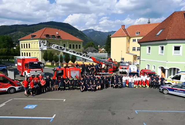 Die Aktion „Ferienspaß“ mit den Trofaiacher Einsatzorganisationen war wieder ein voller Erfolg.  | Foto: BFV Leoben/Tomsits