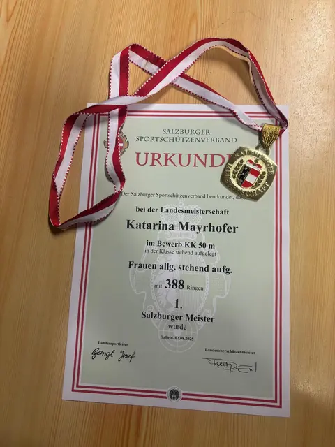 Siegerurkunde | Foto: SJV-Mauterndorf