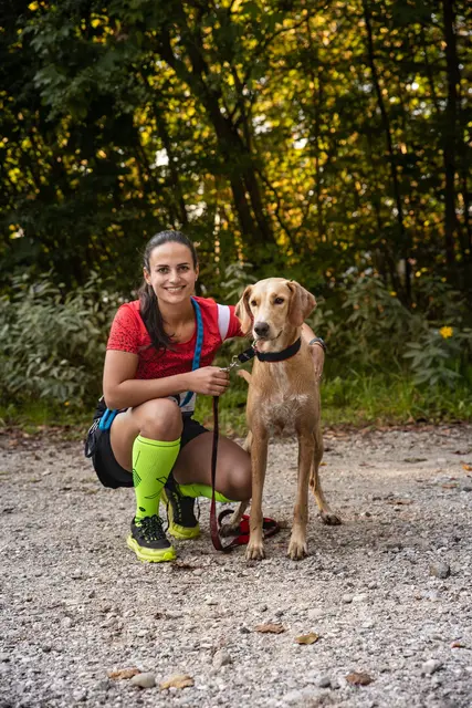 Elisabeth Trunkenpolz aus Freinberg ist Canicross-Meisterin und Gründerin von Canicross Pawtners e.U. | Foto: Trunkenpolz