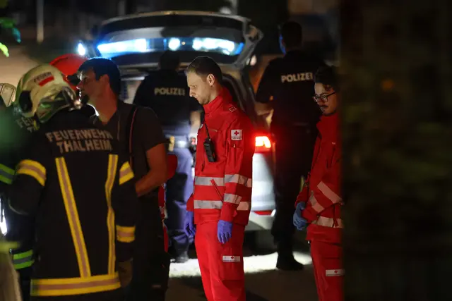 Drei Spaziergänger hörten die Hilfeschreie: Ein 37-Jähriger konnte schwer verletzt aus dem Katzenbach in Thalheim nahe der Traun gerettet werden. | Foto: laumat.at
