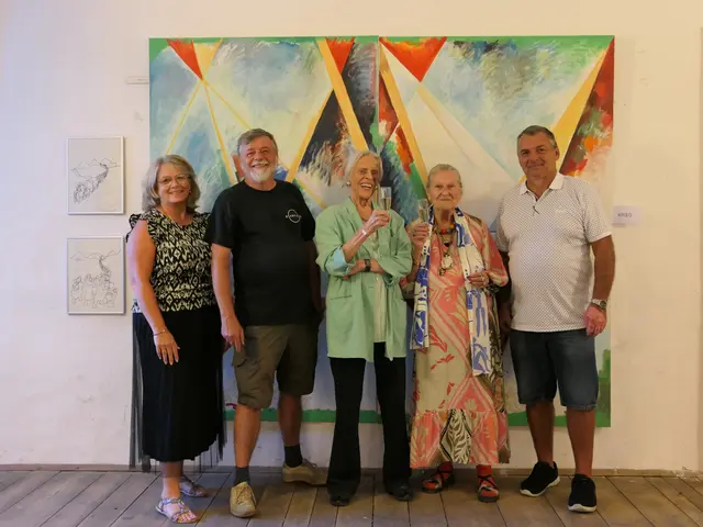 GR Brigitta Landstetter, Johann Frank, Moje Menhardt, Gertrud Promitzer und VBgm. Josef Landstetter | Foto: Gerlinde Siebenhandl