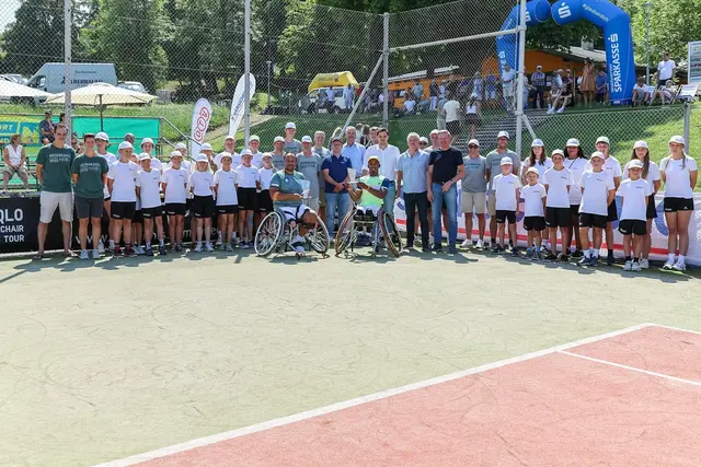 Gruppenfoto mit den Ehrengästen | Foto: s Versicherung Austrian Open